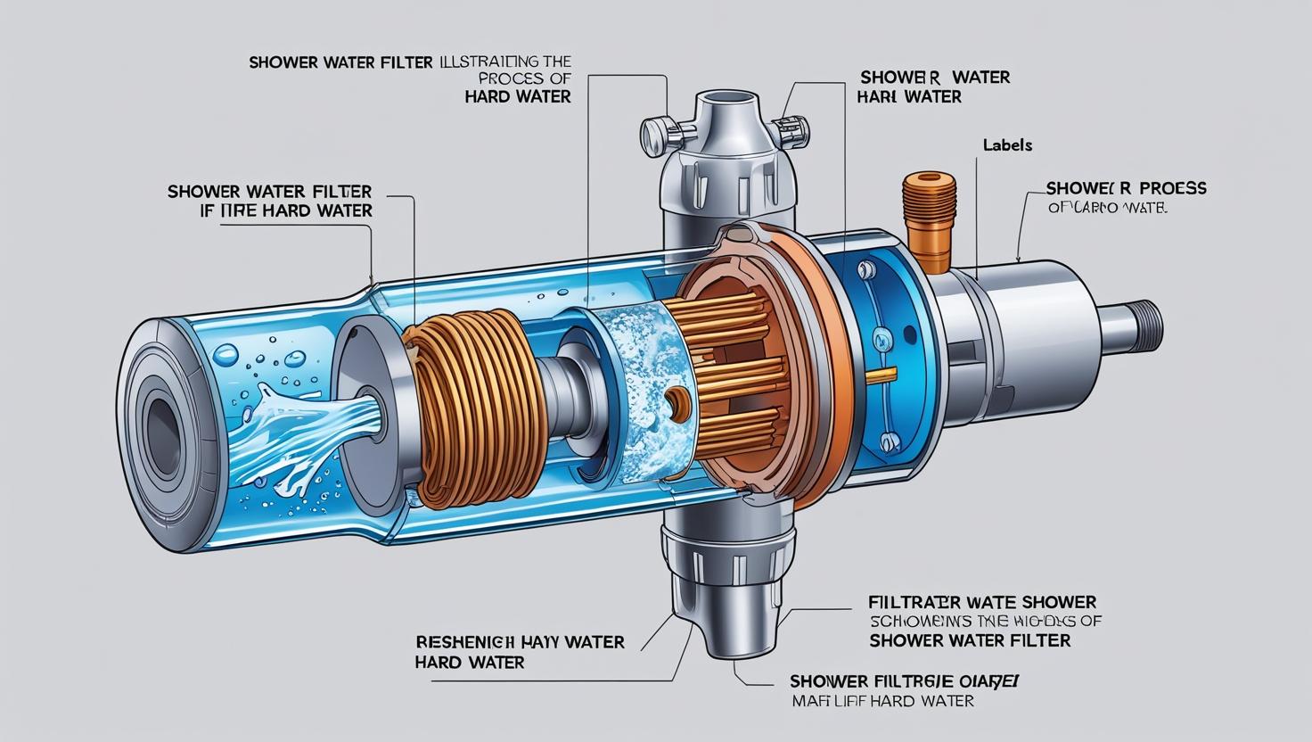 how to filter hard water in shower
